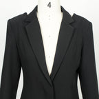 Backless Diamond Chain Blazer