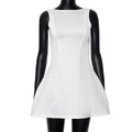 Karla Boutique Women's a Line Dress with Cut and Figure Shaping Design Everyday Luxe Edit