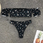 Off-Shoulder Bikini Set