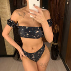 Off-Shoulder Bikini Set