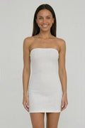 Off-Shoulder Strapless Bodycon Dress