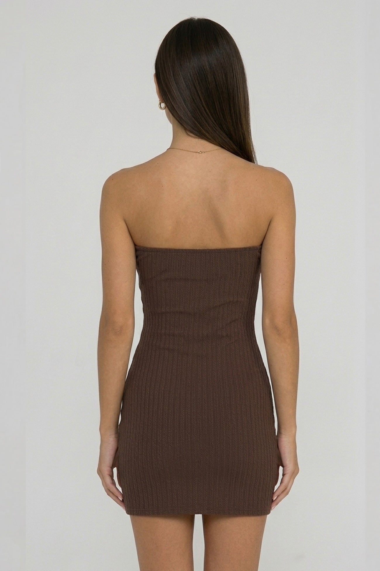 Off-Shoulder Strapless Bodycon Dress