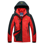 Outdoor Waterproof Jacket with Removable Hood for Women