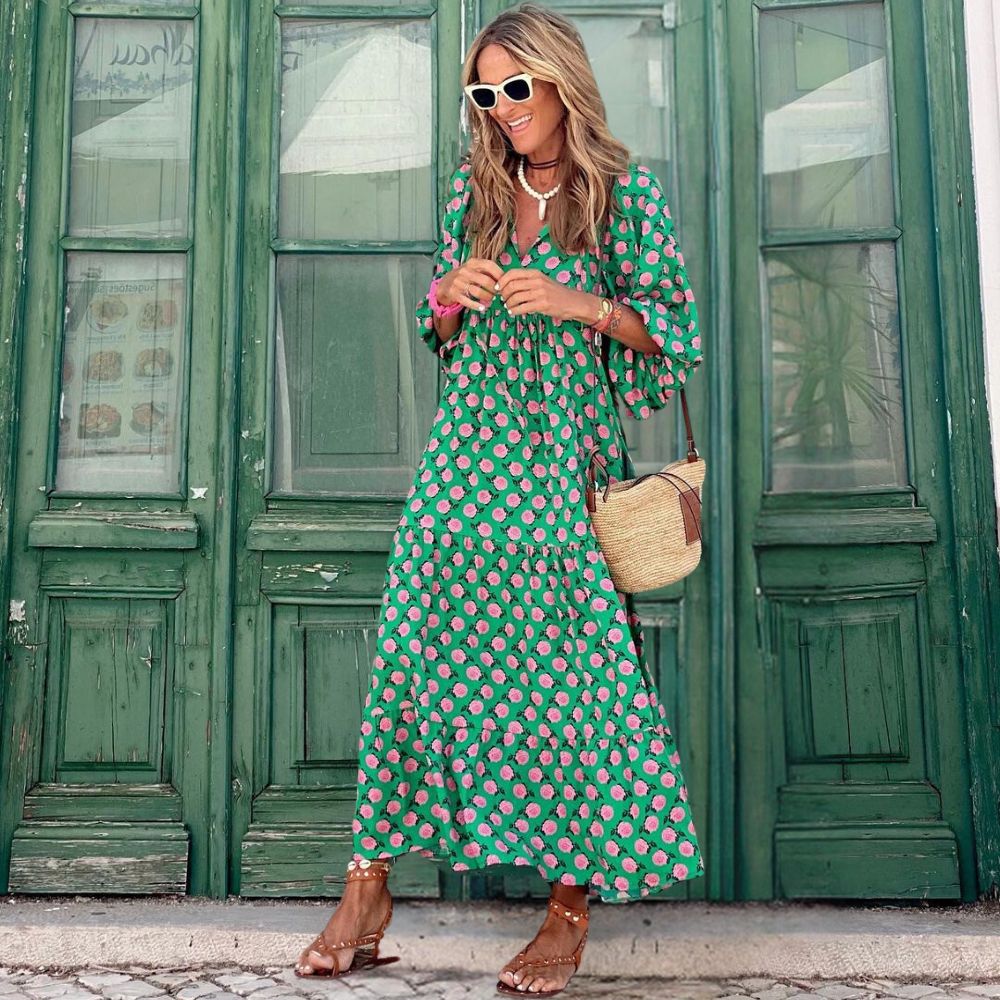 Ivanna Statement Long Dress Premium Wardrobe Essential