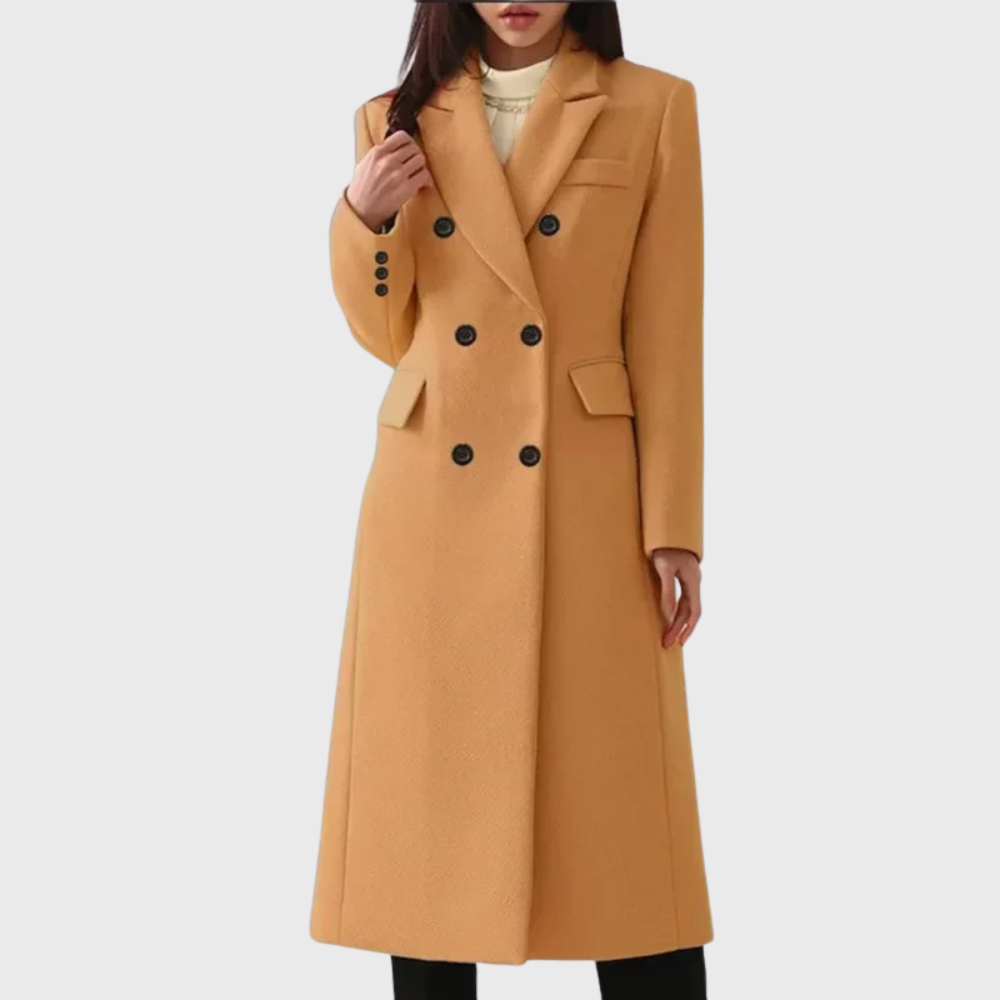 | Women Classic Wool Overcoat