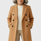 | Women Classic Wool Overcoat