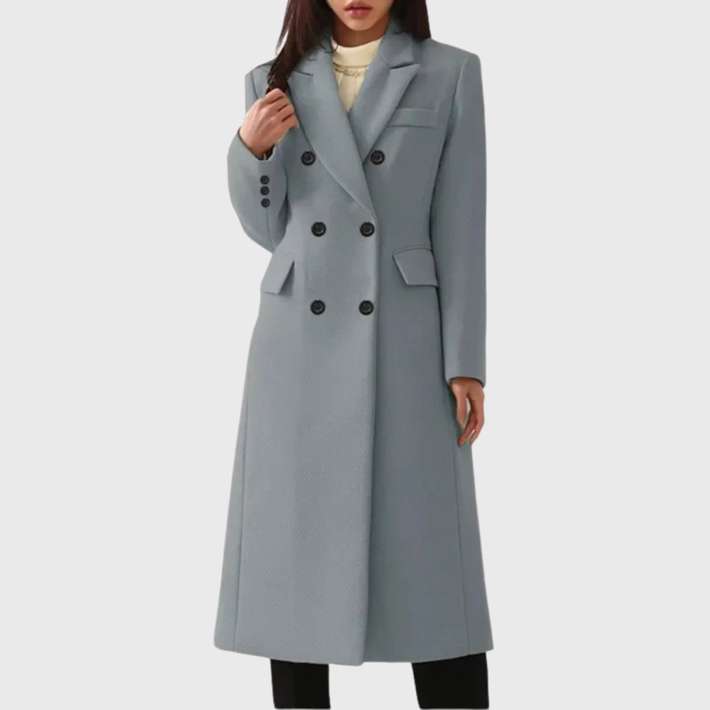 | Women Classic Wool Overcoat