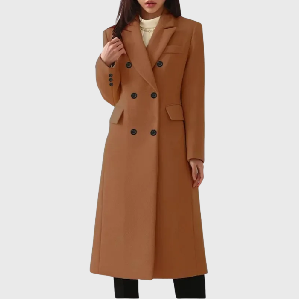 | Women Classic Wool Overcoat