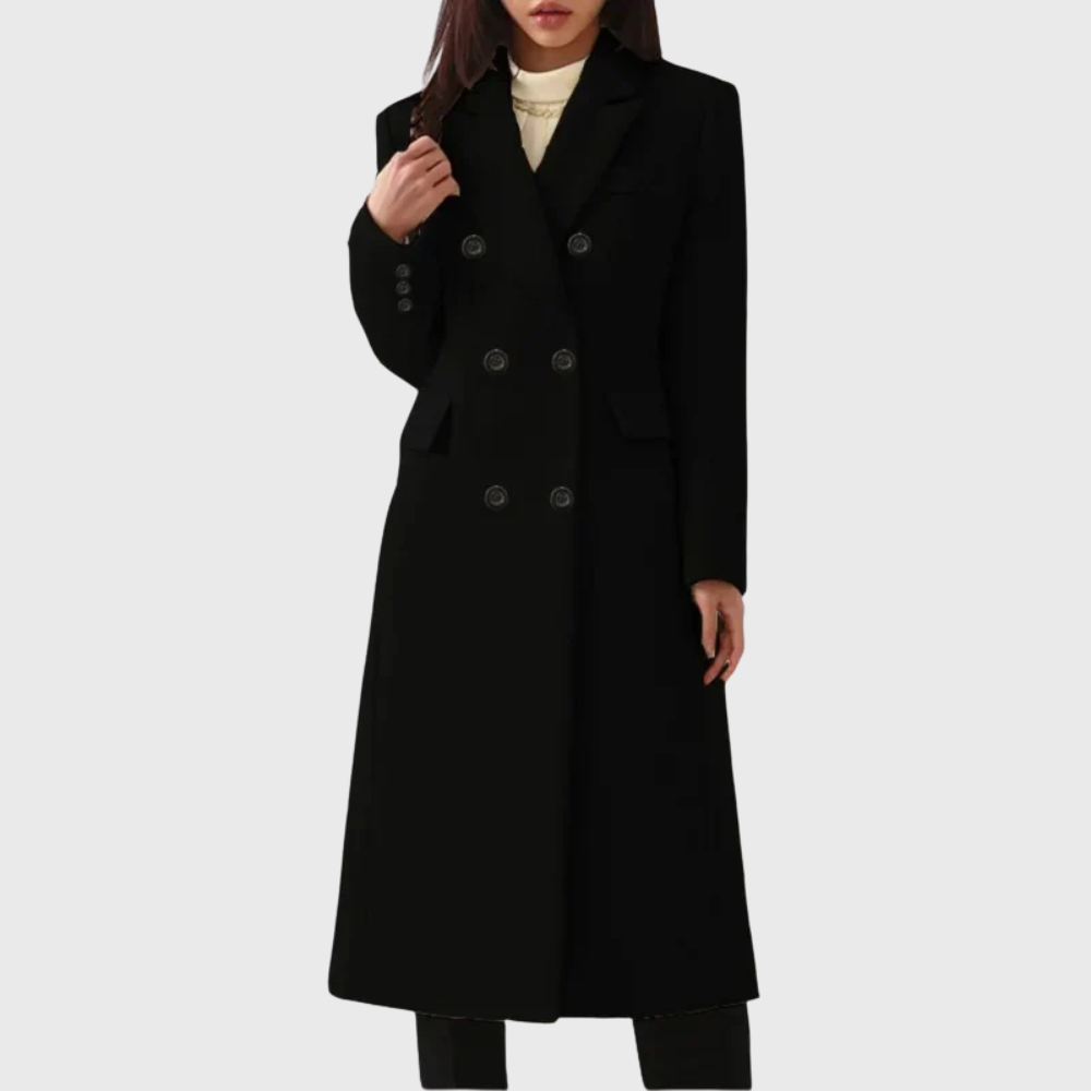 | Women Classic Wool Overcoat