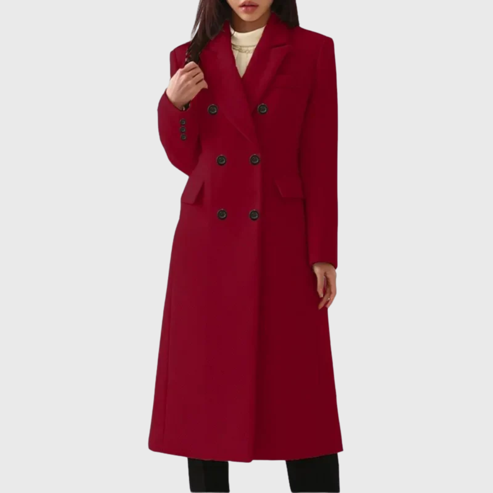 | Women Classic Wool Overcoat