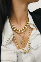 Cuban Choker Necklace Punk Style Miami