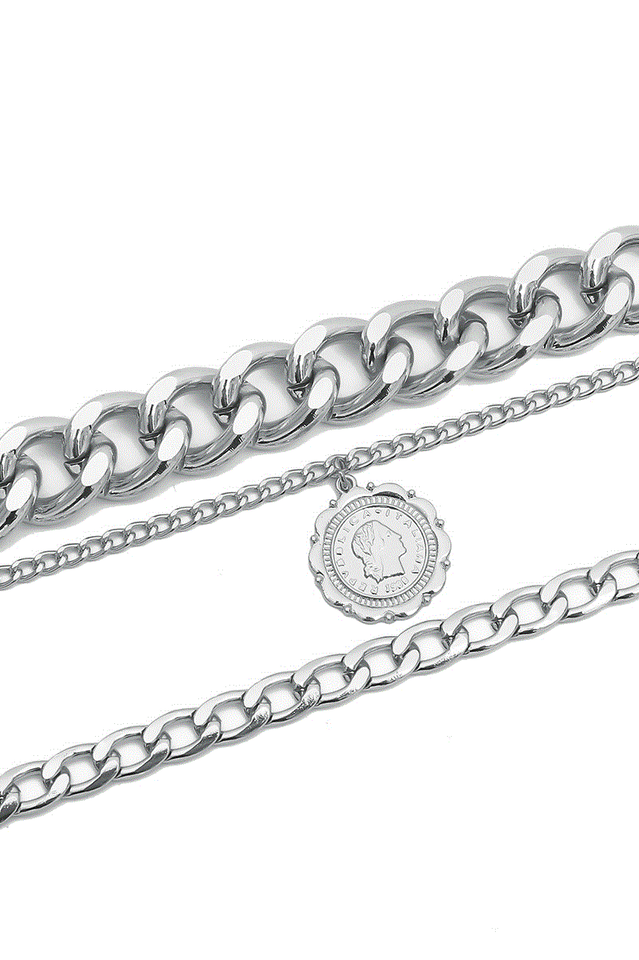 Cuban Choker Necklace Punk Style Miami