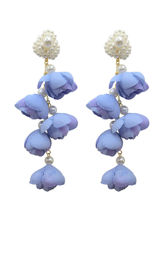 Floral Dangle Earrings