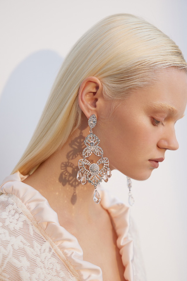 Diamante Drop Earrings