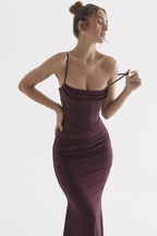 Milena Herringbone Dress