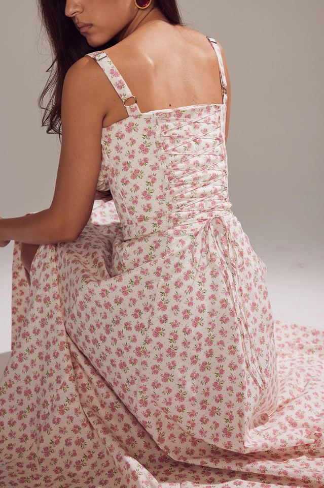 Carmen Bustier Sundress