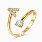 Initial Sparkling Ring