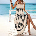 Antonella Exclusive Maxi Dress with Retro Style Chic Silhouette Collection