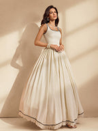 Square Neck Sleeveless Tweed Bouclé Dropped Waist Pleated Pocket Maxi Dress