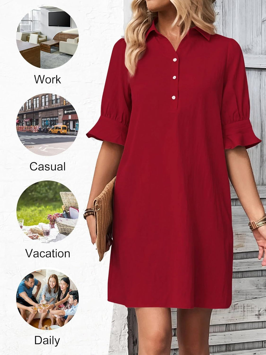 | Ruffle Dress