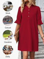 | Ruffle Dress