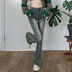 DressBetty - 2024 High Waist Street Denim Trousers