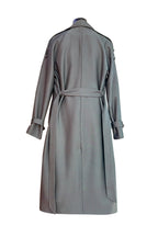 | Double-breasted trench coat