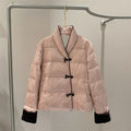 Retro Chic Chenille Puffer Women__ Jacket