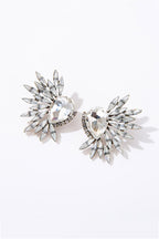 Rhinestone Wing Shape Earrings