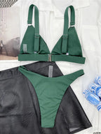 Ribbed Bikini Set