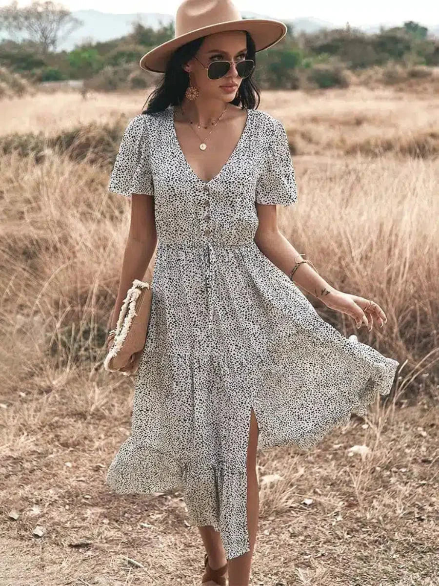 | Maxi Dress in Coastal Breeze