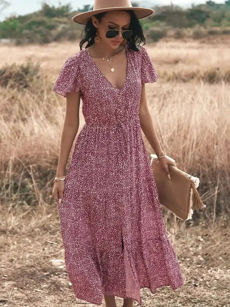 | Maxi Dress in Coastal Breeze