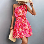 Manuela Chic One Shoulder Mini Dress Evening Wear Edit