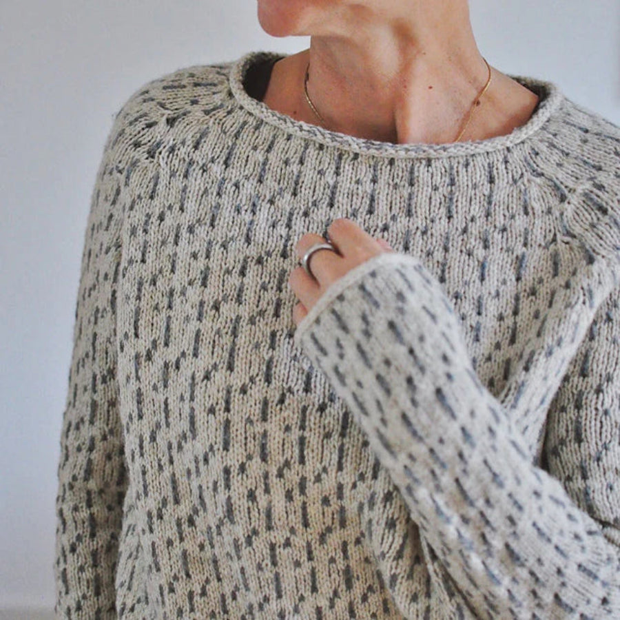 | Women’s Casual Knit Sweater, Boat Neck