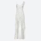 Ruffled Mullet Mini Dress