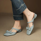 Evelina | Leather Mules