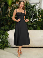 Amelia Lace Up Corset Dress