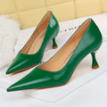 Fashion Kitten High-heeled Pumps in Pu Leather for Women