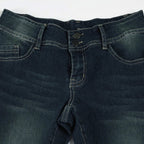 Vintage y2k Flared Jeans Retro Button-up Low Rise Casual Denim Pants Harajuku 2000s Trousers Basic Aesthetic Mom Jeans