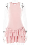 Elegant Slim Mini Dress with Spaghetti Straps