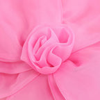 Maria One Shoulder Dress with Large Flower