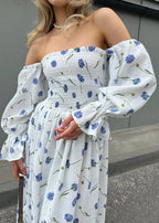Amara | Elegant Floral Dress