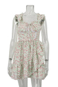 Backless A-Line Mini Dress