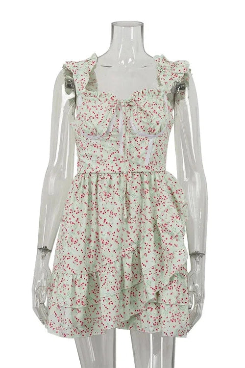 Backless A-Line Mini Dress