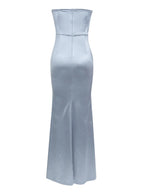 Naia Strapless Satin Mermaid Gown