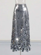 Briella Satin Skirt
