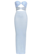 Martha Strapless Sequin Dress