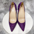 Embossed Crocodile Women Sexy Pointy Toe High Heel Shoes