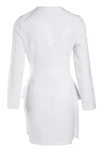Deep V Mini Dress