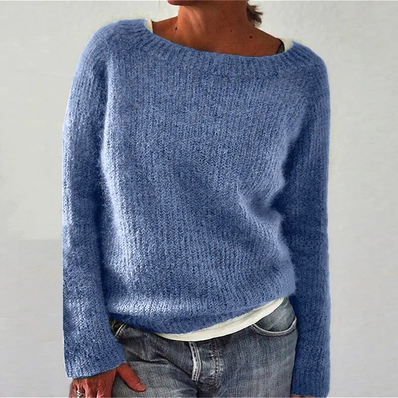 | Women’s Casual Knit Pullover Sweater